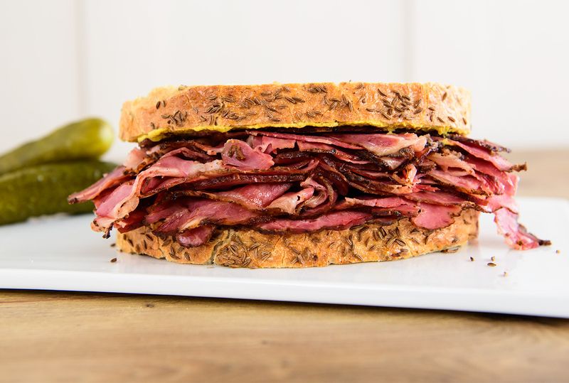 Hot Pastrami On Rye