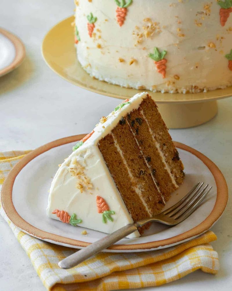 Carrot Cake With Cream Cheese Frosting