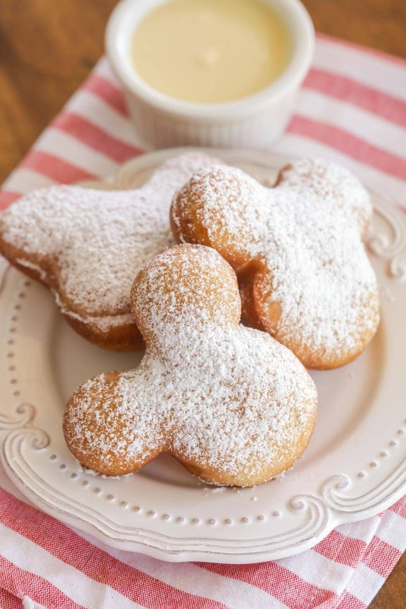 Mickey-Shaped Beignets (Disneyland)