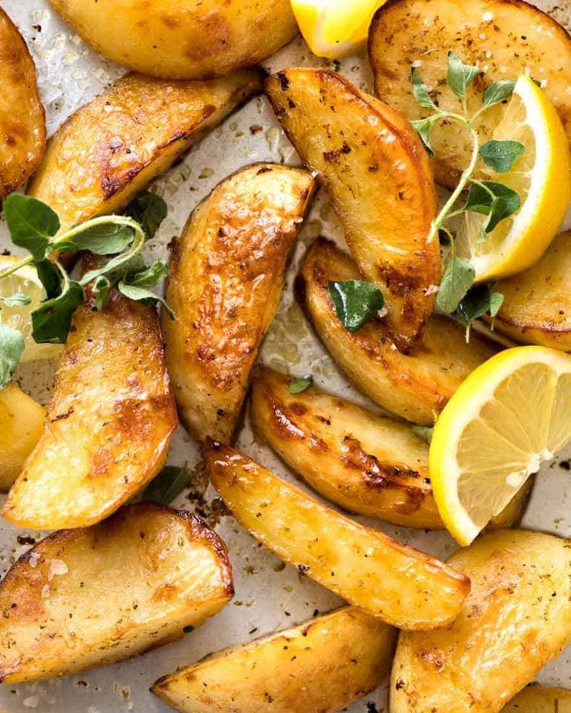 Greek Roasted Potatoes