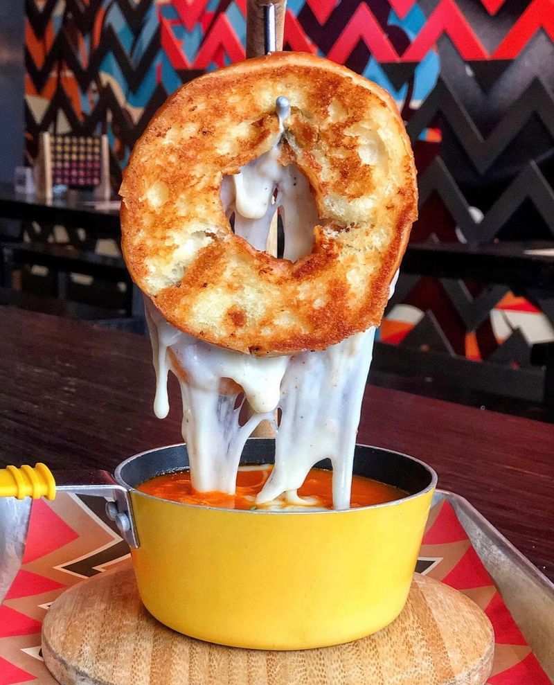 Doughnut Grilled Cheese