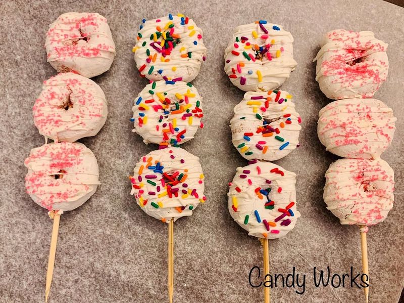 Mini Doughnut Skewers