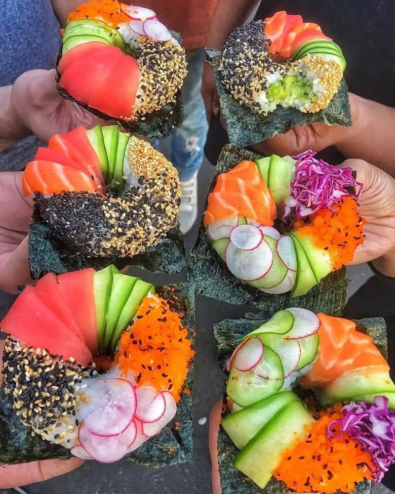 Doughnut Sushi