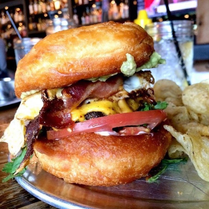 Doughnut Burger Bonanza