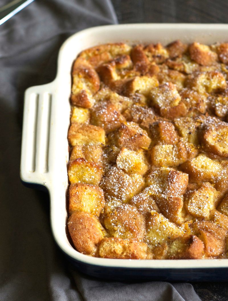 Doughnut Breakfast Casserole