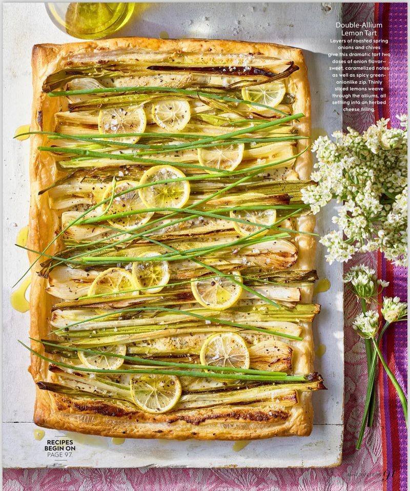 Asparagus Tart With Lemon and Herbs