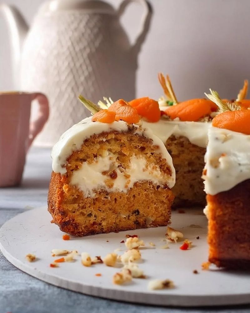 Carrot Cake With Cream Cheese Frosting