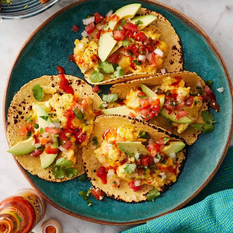 Breakfast-For-Dinner Egg Tacos