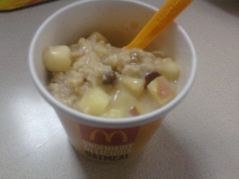 Fruit & Maple Oatmeal