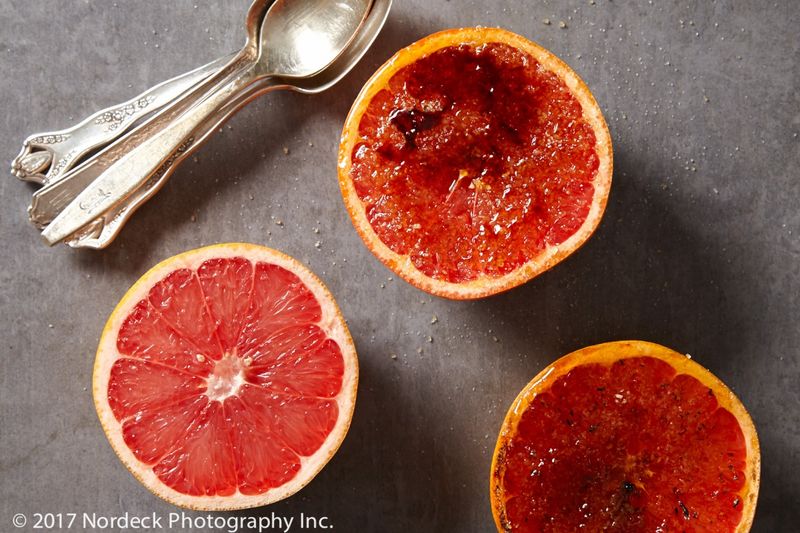 Grapefruit With A Sugar Crust