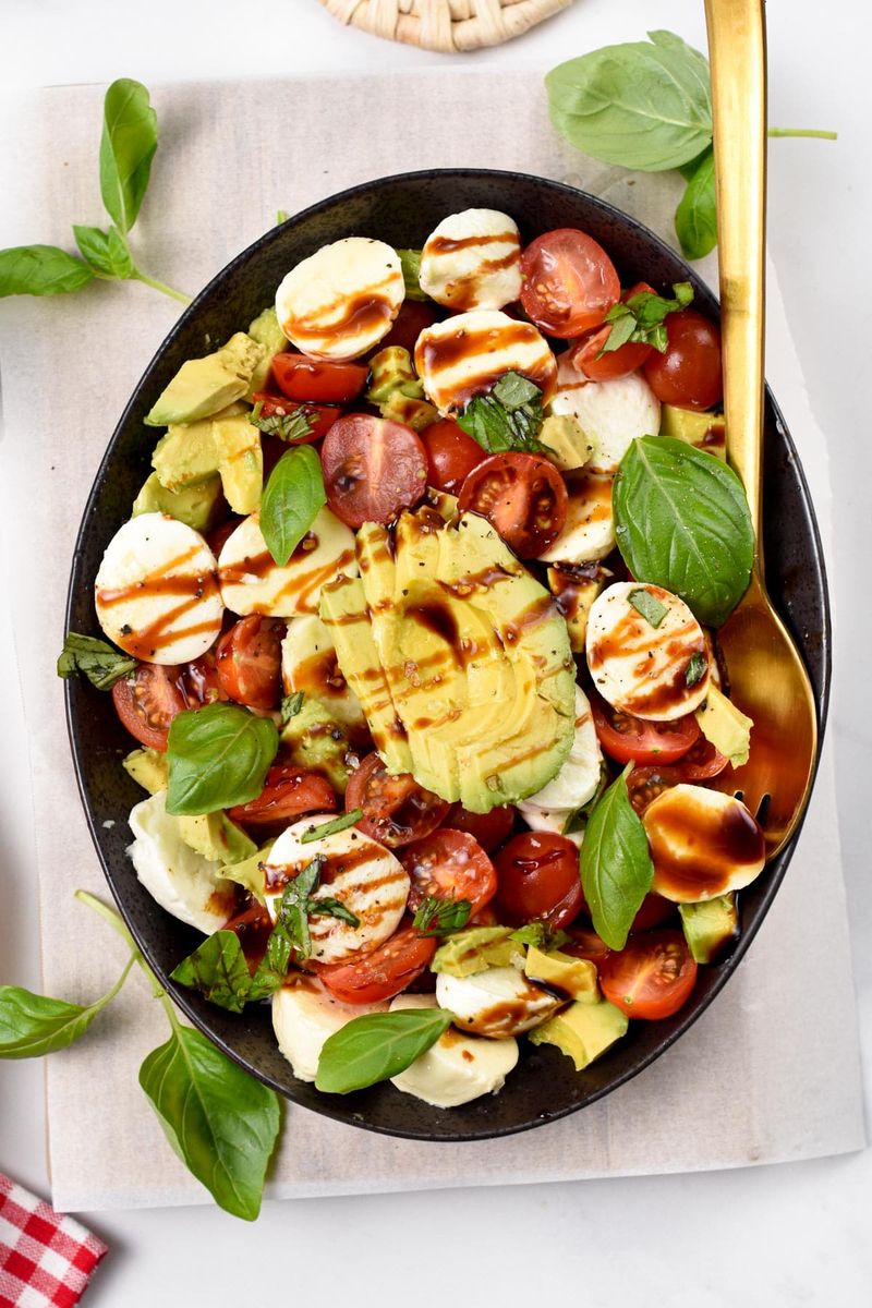 Caprese Avocado Salad