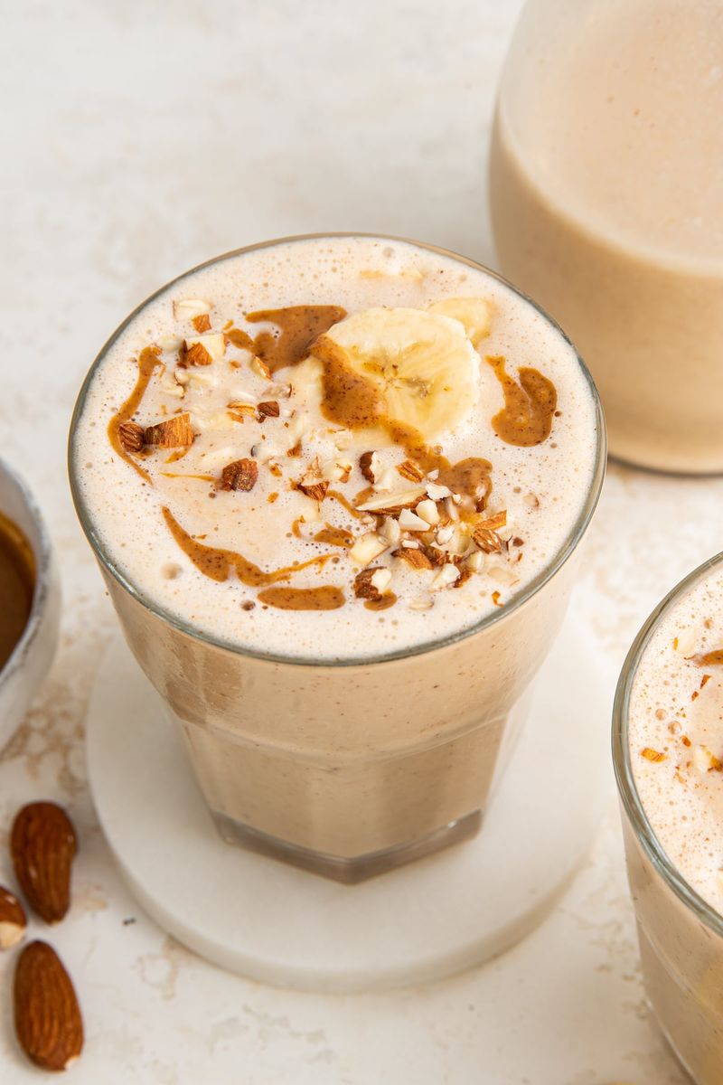Almond Butter And Banana Smoothie
