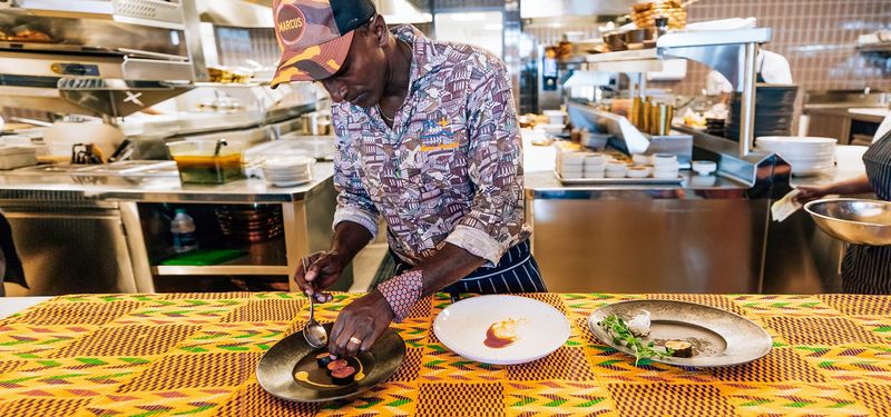 Marcus Samuelsson Rejects Factory-Farmed Chicken