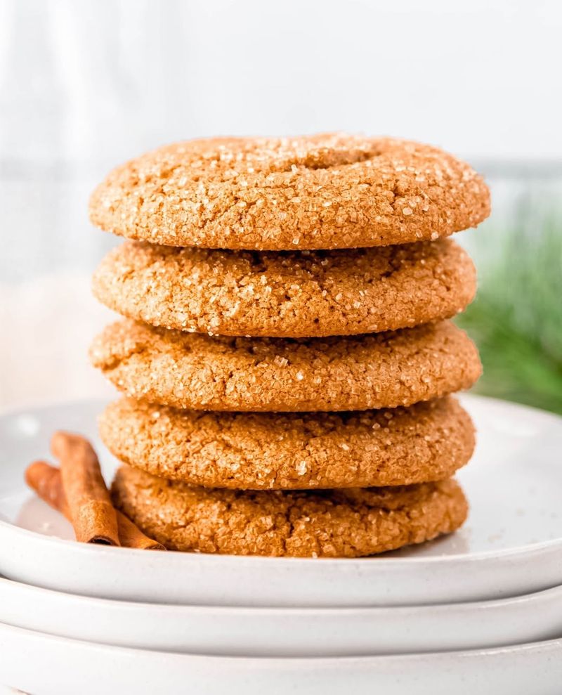 FAVORITE #2: Chewy Molasses Spice Cookies