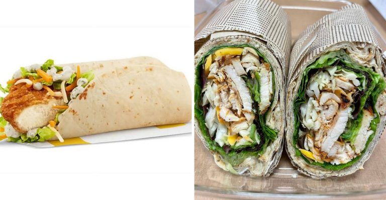 Fast Food Chicken Wraps Ranked Worst To Best