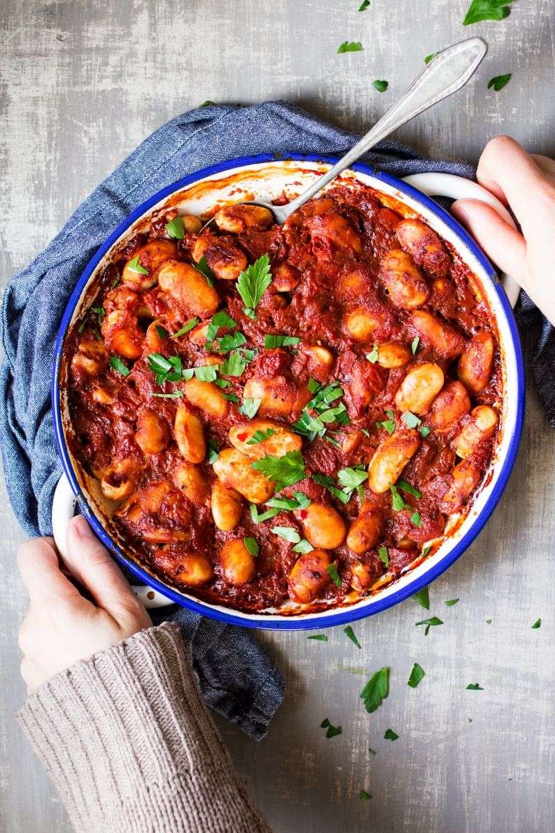 Gigantes Plaki (Baked Giant Beans)