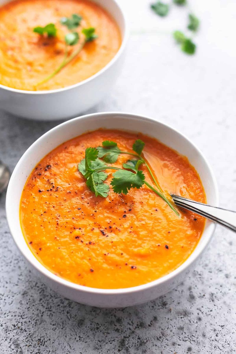 Carrot And Coriander Soup