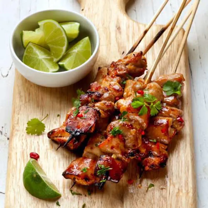 Margarita Chicken Skewers