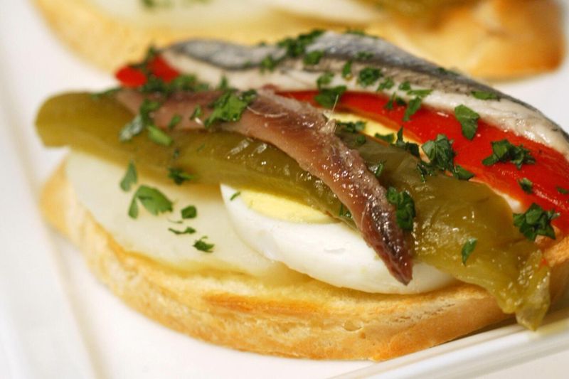 Anchovy And Egg