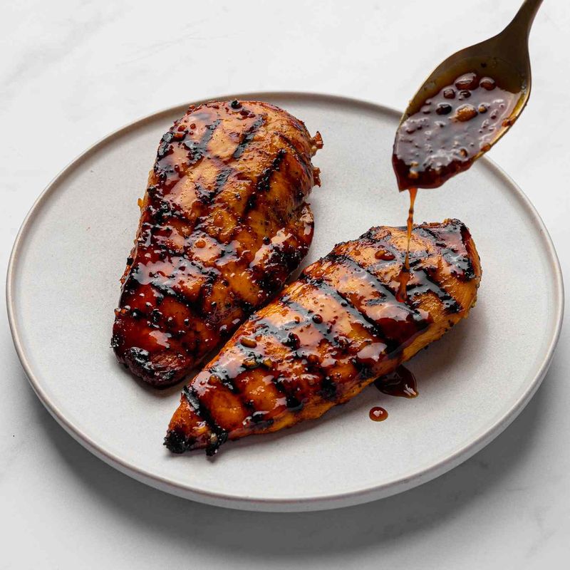 Maple-Mustard Grilled Chicken Breasts