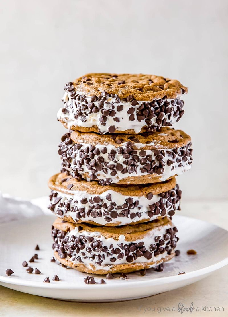 Chocolate Chip Cookie Sandwich