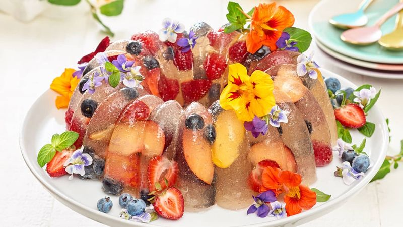 Jellied Fruit Cocktails