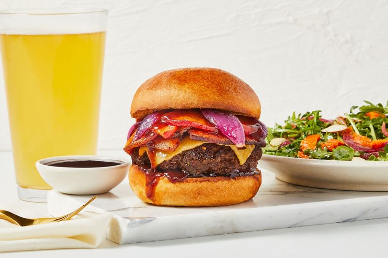 Georgia – Peach BBQ Burger