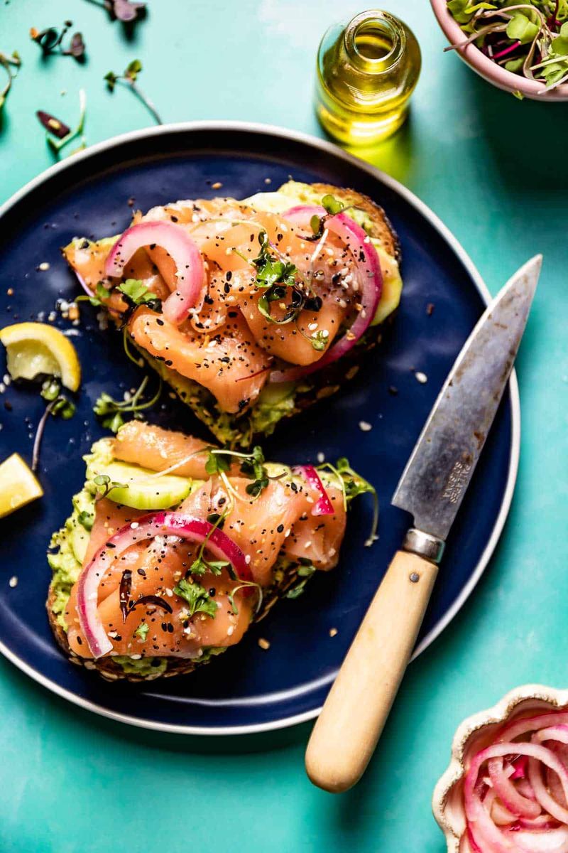 Smoked Salmon Avocado Toast