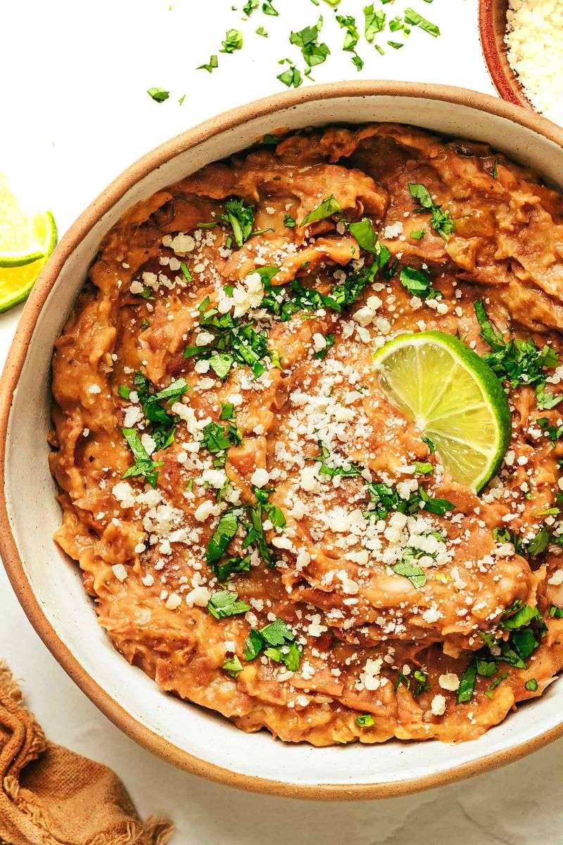 Creamy Refried Beans