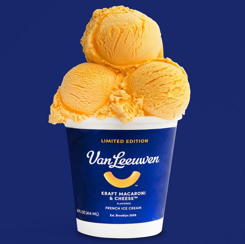 Mac And Cheese Ice Cream