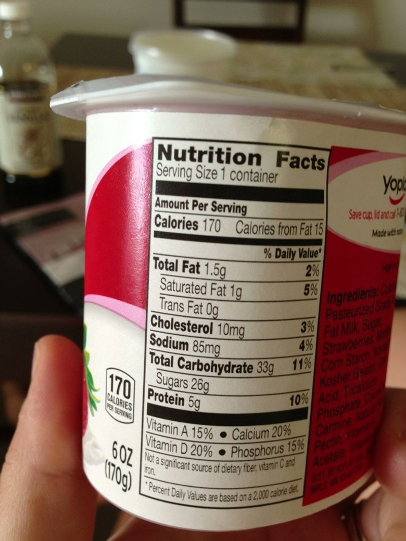 Flavored Yogurt