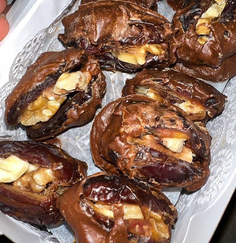 Dates Stuffed With Walnuts