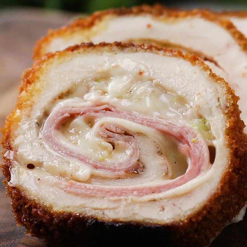Giant Chicken Cordon Bleu