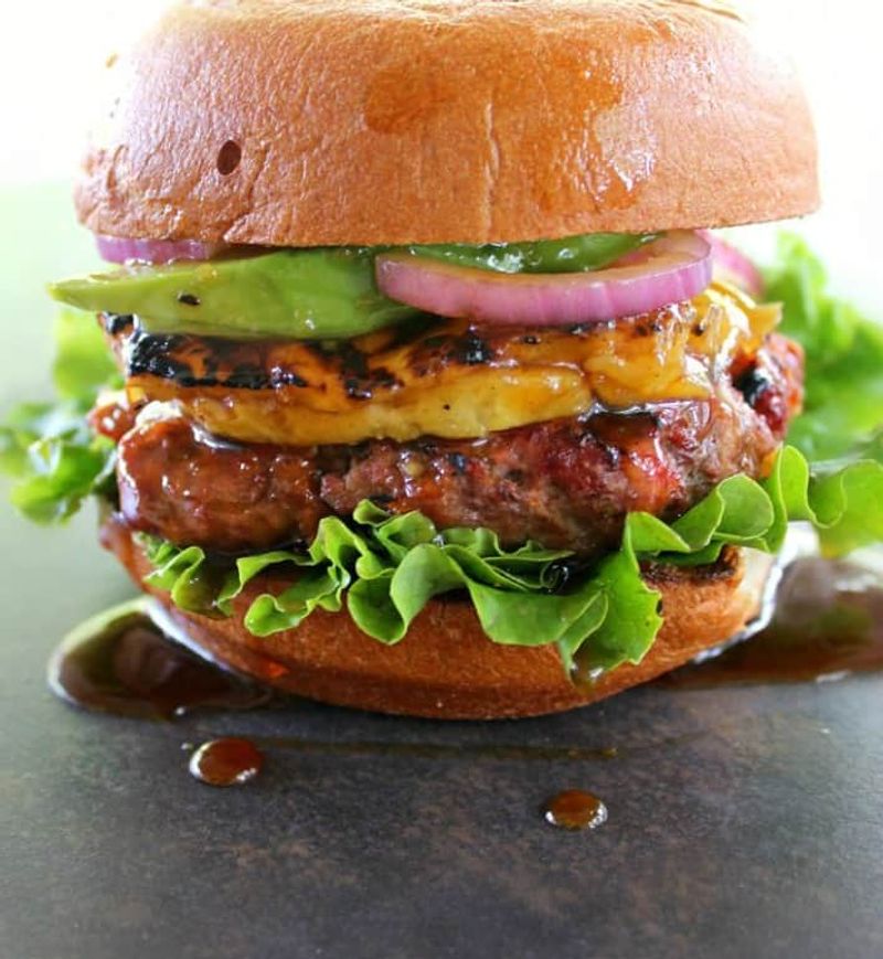 Hawaii – Teriyaki Pineapple Burger