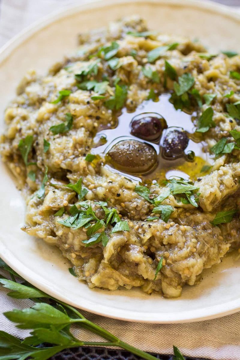 Melitzanosalata (Smoky Eggplant Dip)