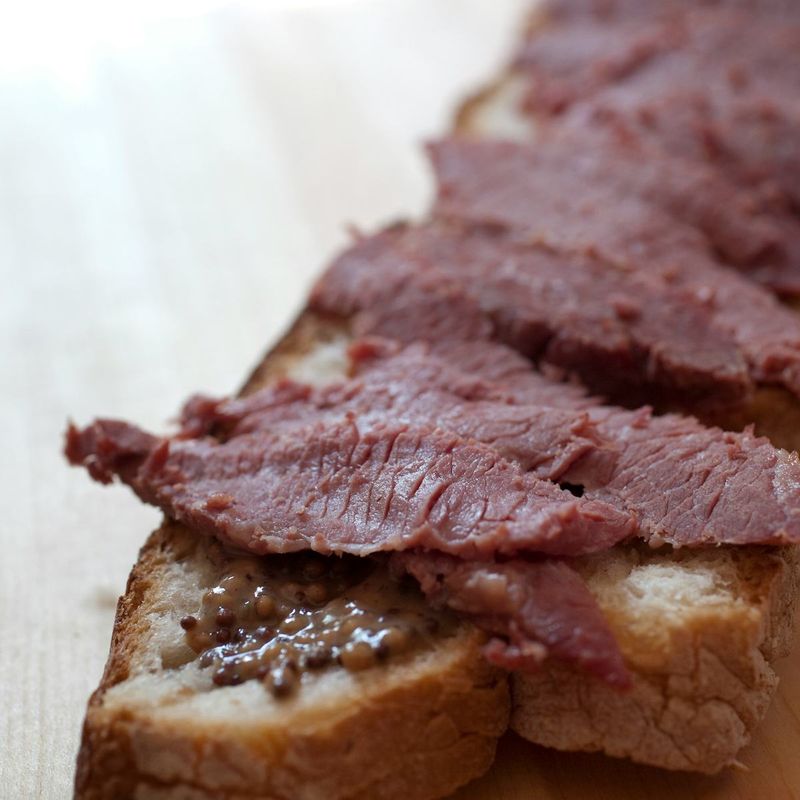 Ron's Corned Beef Sandwiches