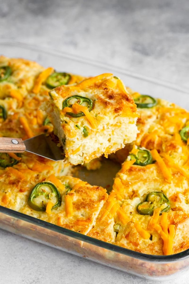Cheddar Jalapeño Cornbread