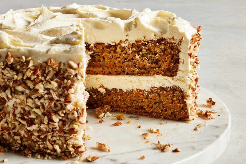 Carrot Cake With Cream Cheese Frosting
