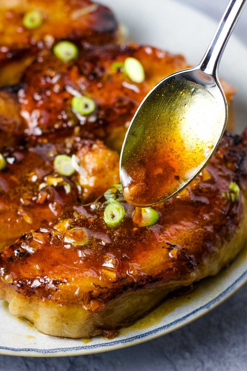 Honey Garlic Pork Chops