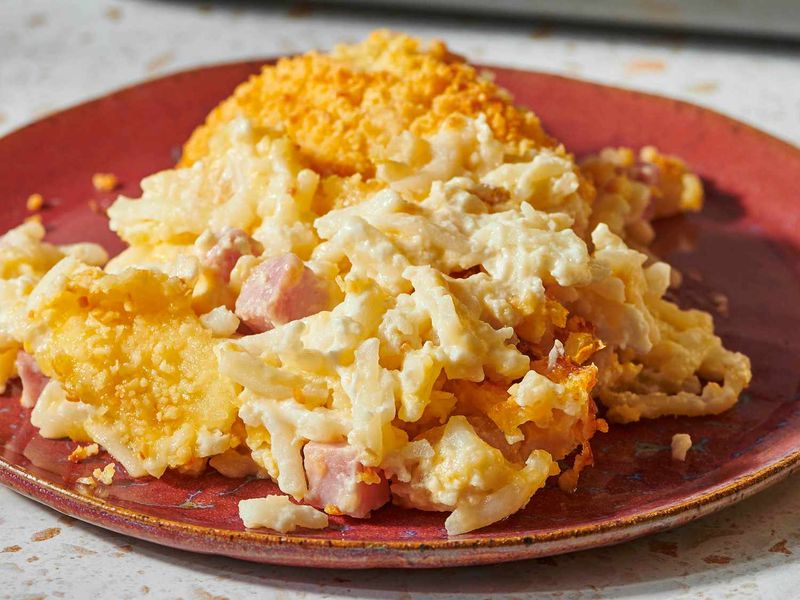 Ham And Hash Brown Bake