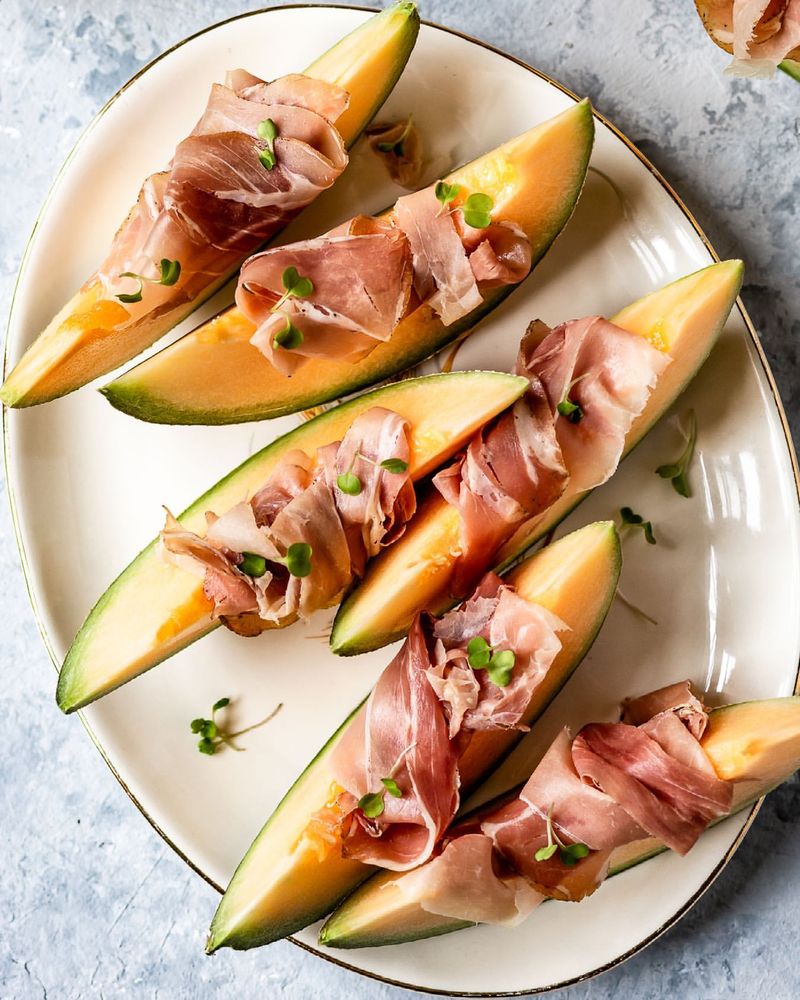 Melon And Prosciutto Wraps