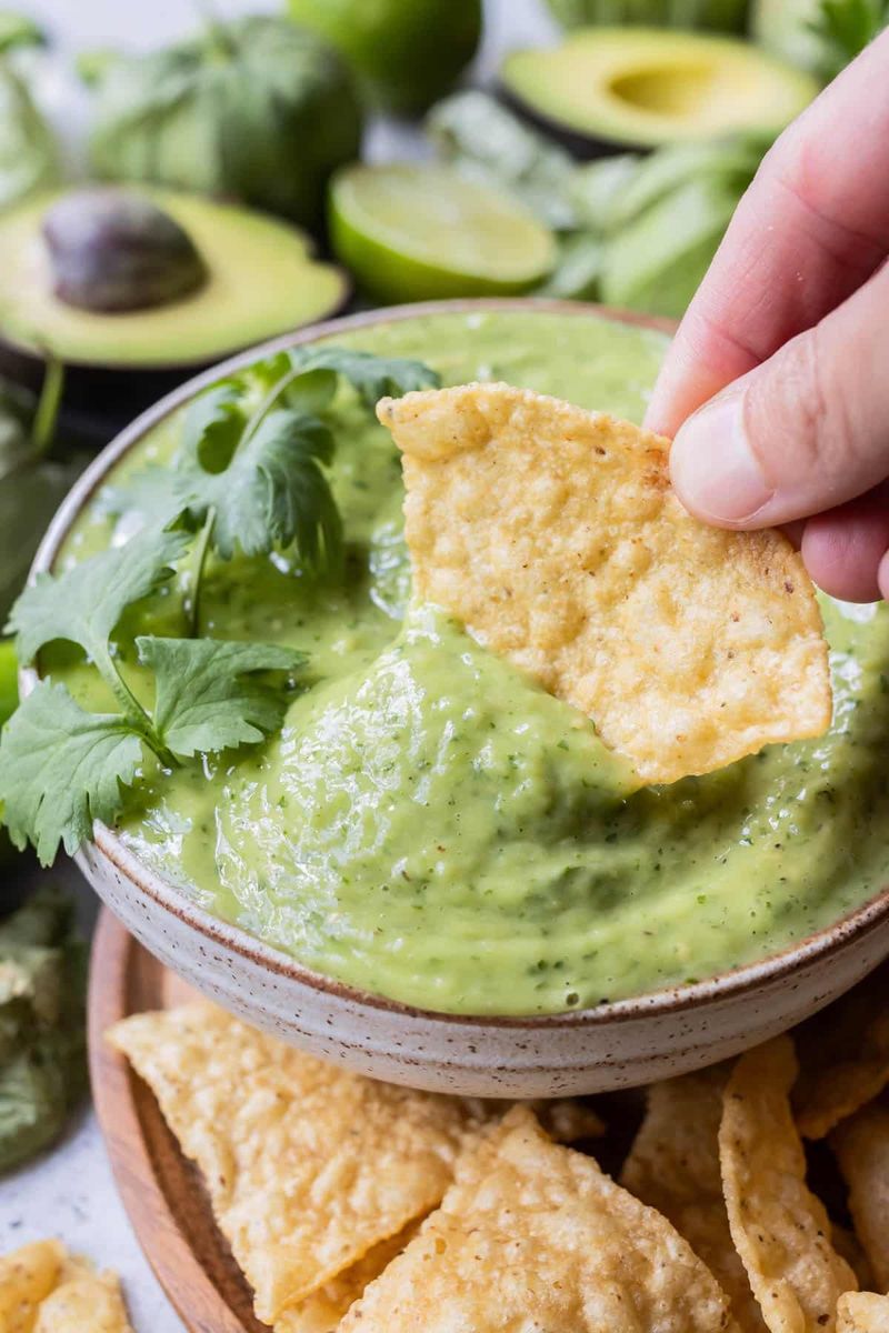 Creamy Avocado Salsa Verde