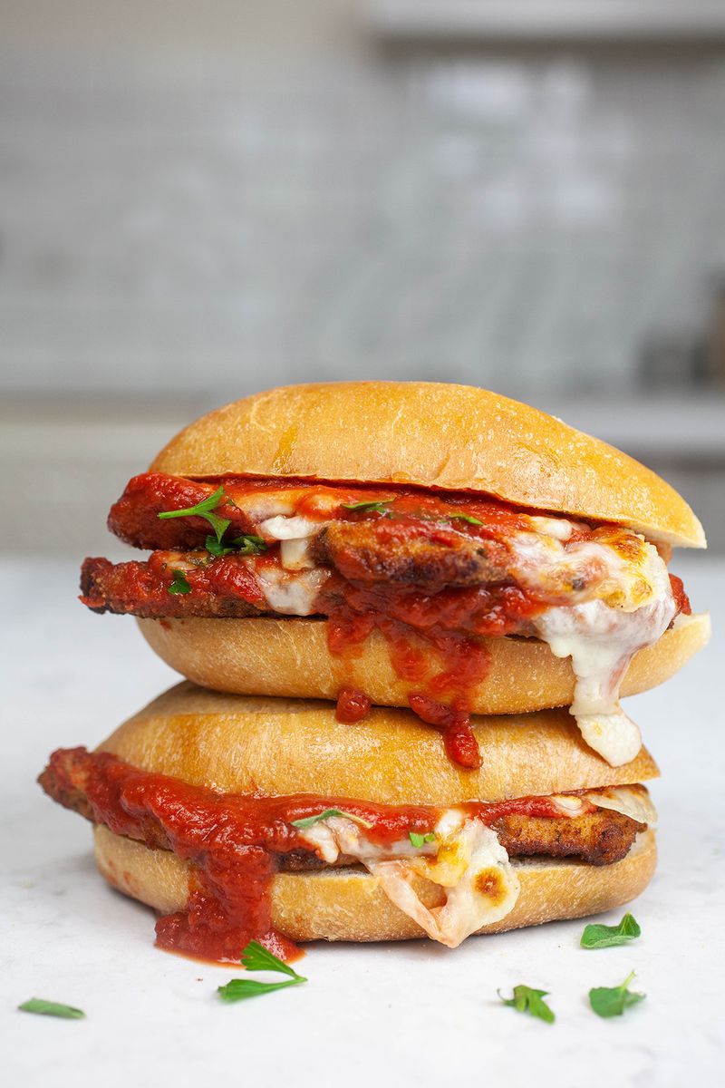 Chicken Parmesan Sandwiches