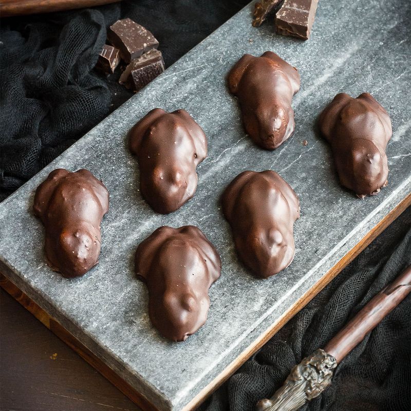 Chocolate Frogs That Don't Hop Away