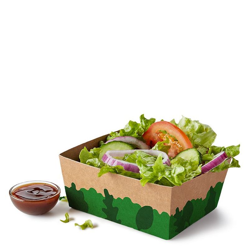 Side Salad With Low-Fat Dressing