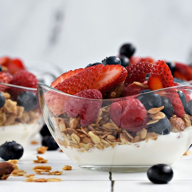 Greek Yogurt With Berries