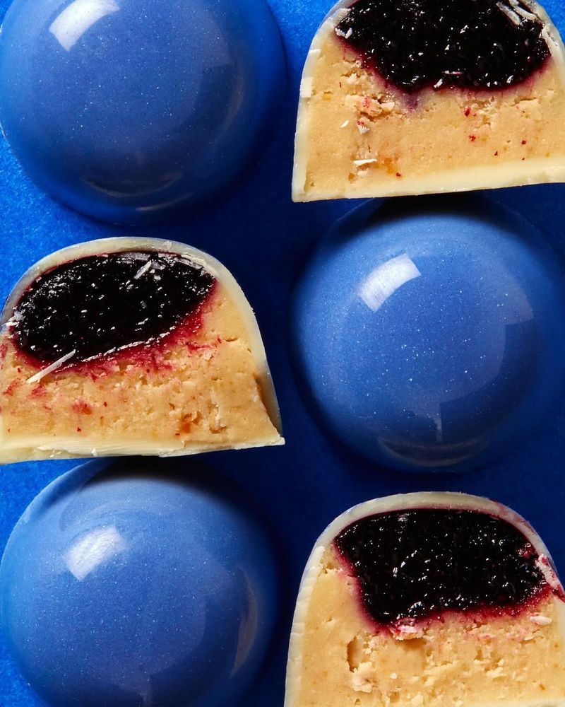Blueberry Basil Bonbons