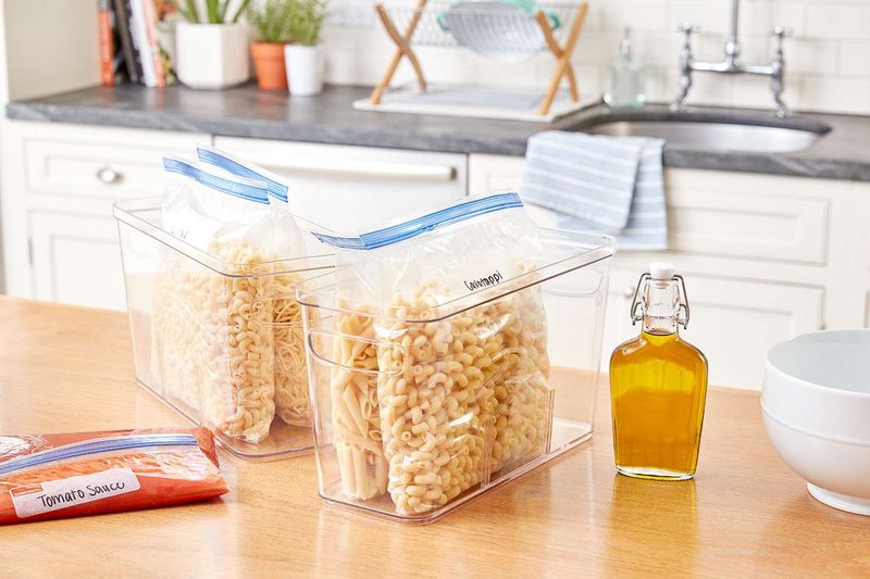 Zip-Top Bags For Space-Saving Simplicity