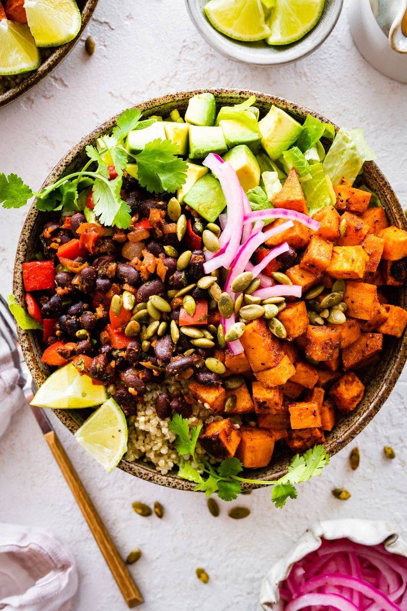 Sweet Potato Black Bean Salad