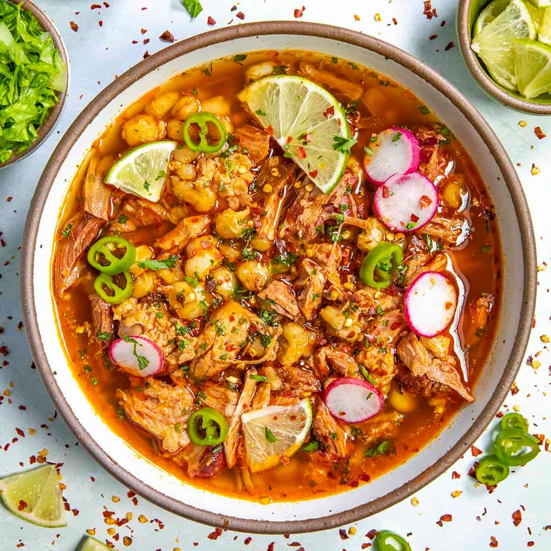 Slow-Simmered Pozole Rojo